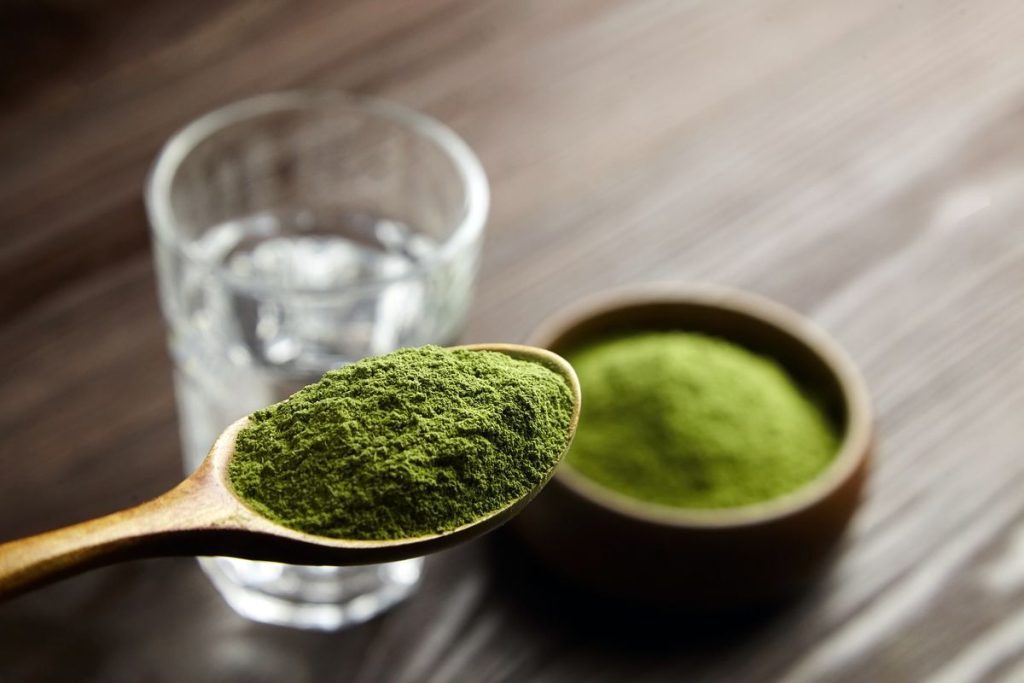 Green Powder helps with Bloating

